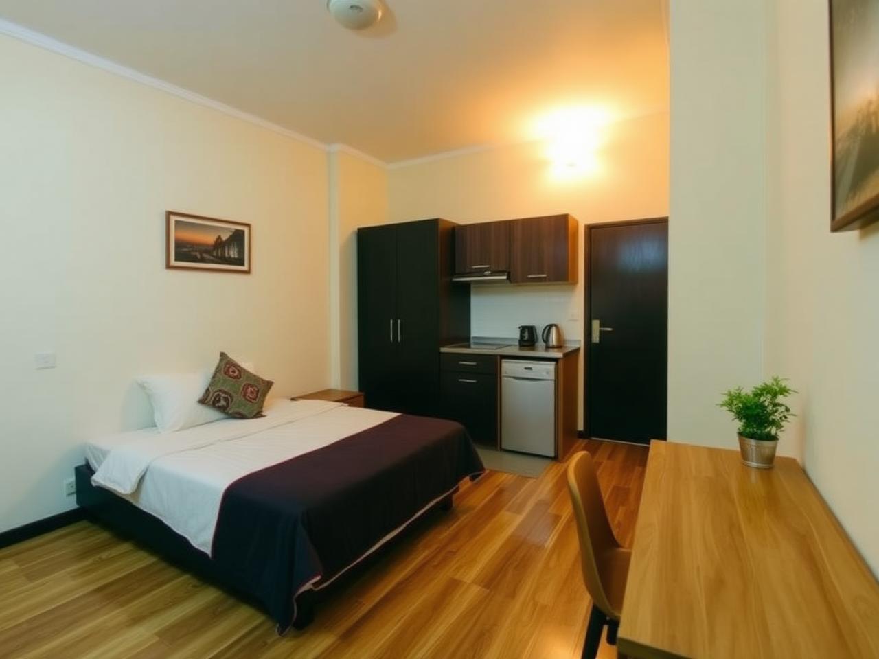 Furnished Studio Flat in Sanepa